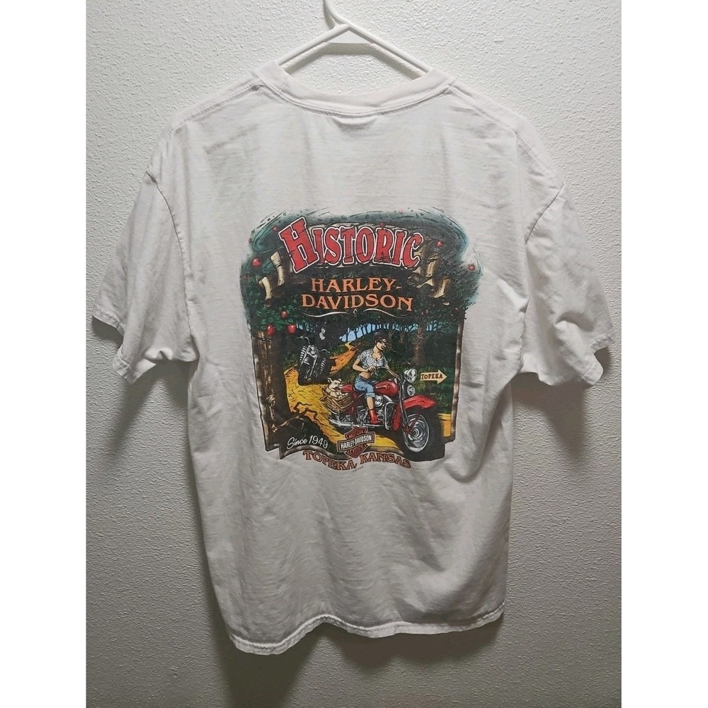 Harley-Davidson Men's T-Shirt‎ Large Topeka, Kansas 2015